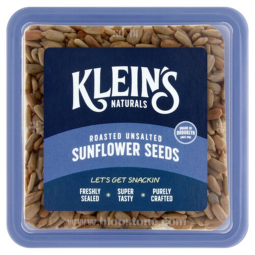 Klein's Naturals Roasted Unsalted Sunflower Seeds, 8 oz