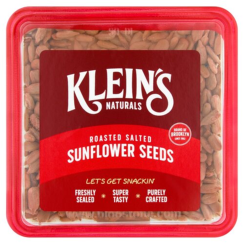 Klein's Naturals Roasted Salted Sunflower Seeds, 8 oz