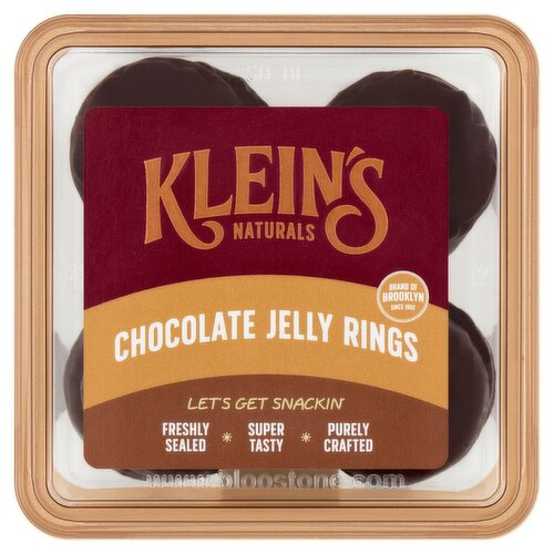 Klein's Naturals Chocolate Jelly Rings, 8 oz