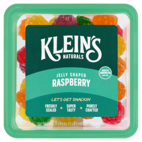 Klein's Naturals Jelly Shaped Raspberries, 8 oz
