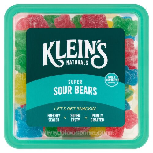 Klein's Naturals Super Sour Bears, 9 oz