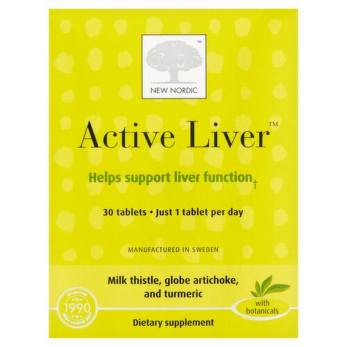 New Nordic Active Liver Dietary Supplement, 30 count