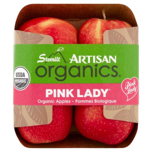 Stemilt Artisan Organics Pink Lady Organic Apples, 4 count