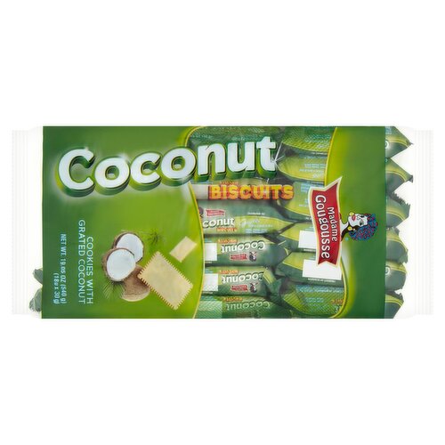 Madame Gougousse Coconut Biscuits, 19.05 oz