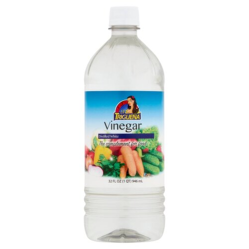 La Trigueña Distilled White Vinegar, 32 fl oz