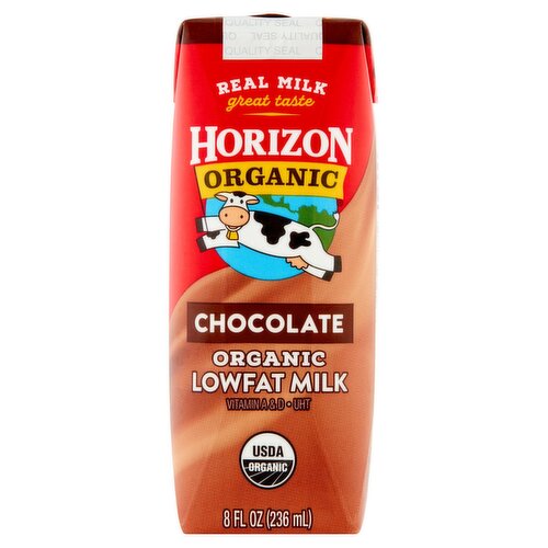 Horizon Chocolate Organic Lowfat Milk, 8 fl oz