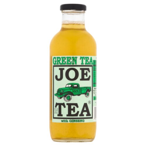 Joe Tea Green Tea with Ginseng, 20 fl oz