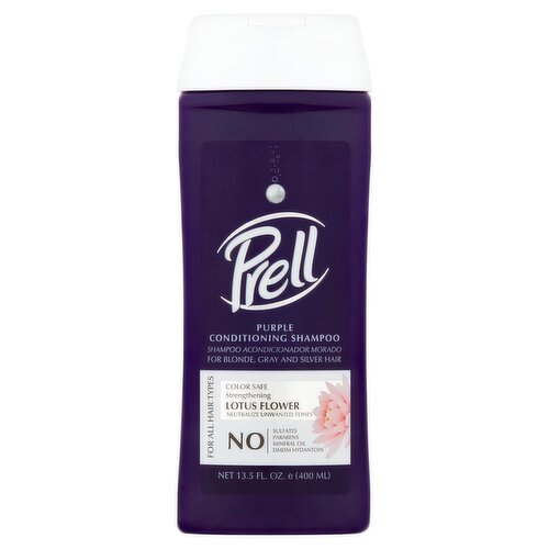 Prell Lotus Flower Purple Conditioning Shampoo, 13.5 fl oz