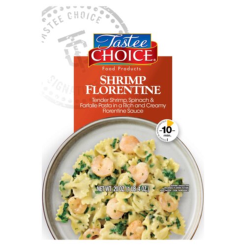 Tastee Choice Shrimp Florentine, 20 oz