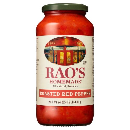 Rao's Homemade Roasted Red Pepper Sauce, 24 oz