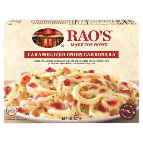 Rao's Made for Home Caramelized Onion Carbonara, 9 oz