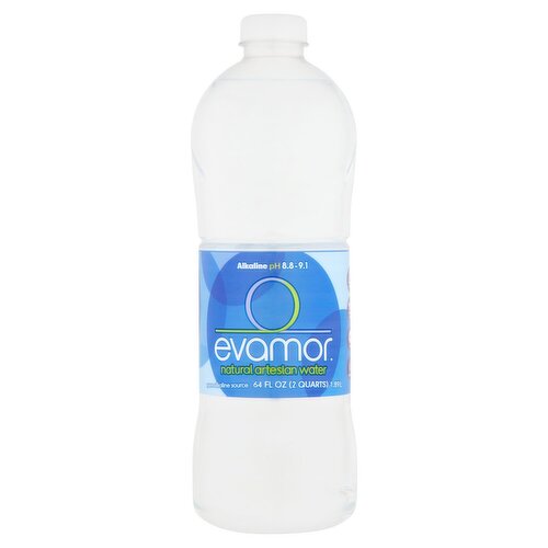 Evamor Natural Artesian Water, 64 fl oz