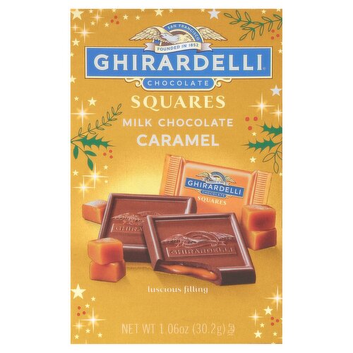 Ghirardelli Milk Chocolate Caramel Squares - 1.06oz.