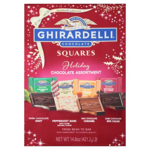 GHIRARDELLI Holiday Chocolate Assortment Squares - 14.8 oz.