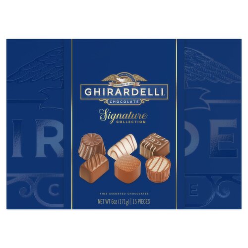 Ghirardelli Chocolate Signature Collection Fine Assorted Chocolates, 15 count, 6 oz