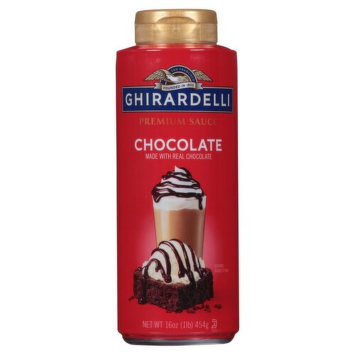 GHIRARDELLI Chocolate Premium Sauce, 16 oz