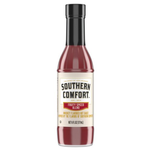 Southern Comfort Fruity Spiced Blend Whiskey Flavored Hot Sauce, 6 fl oz