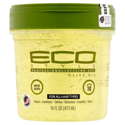 Eco Style Olive Oil Professional Styling Gel, 16 fl oz