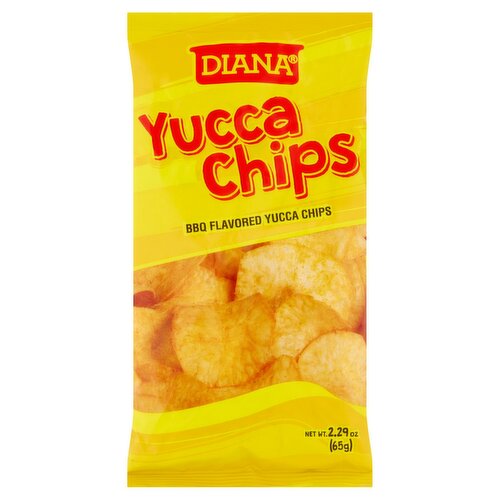 Diana BBQ Flavored Yucca Chips, 2.29 oz