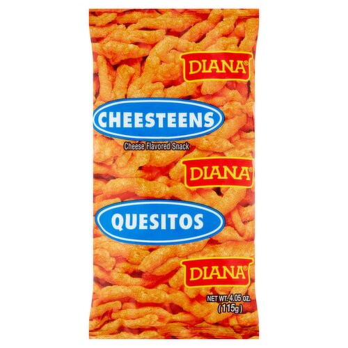 Diana Cheesteens Cheese Flavored Snack, 4.05 oz