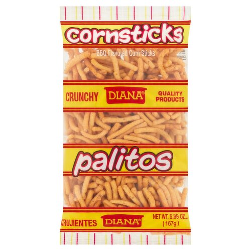 Diana Crunchy BBQ Flavored Cornsticks, 5.89 oz