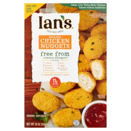 Ian's Breaded Chicken Nuggets, 20 oz