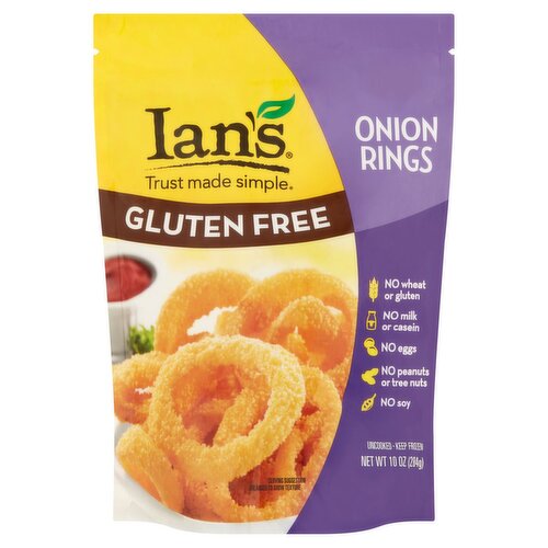Ian's Gluten Free Onion Rings, 10 oz