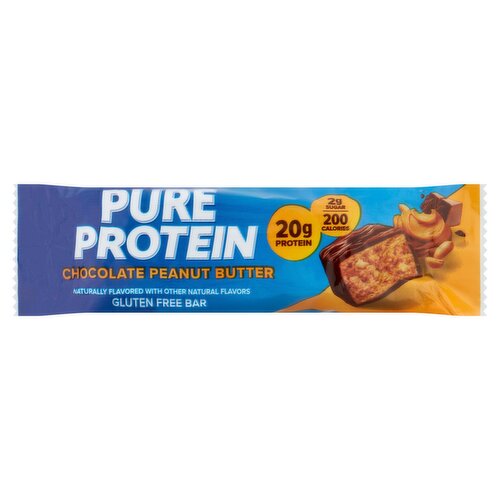 Pure Protein Chocolate Peanut Butter Gluten Free Bar, 1.76 oz