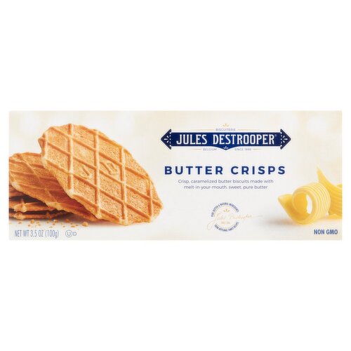 Jules Destrooper Butter Crisps, 3.5 oz