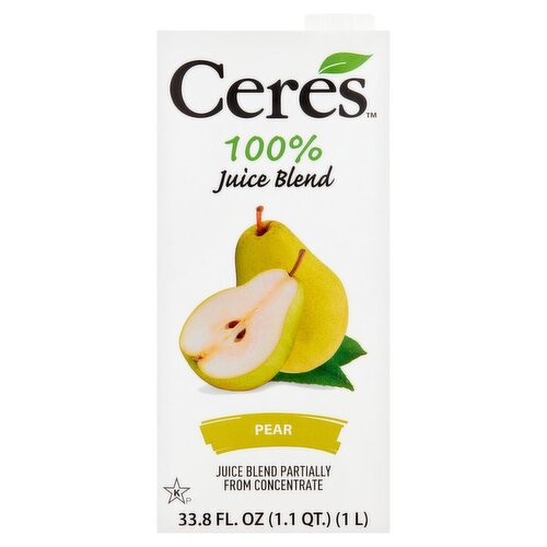 Ceres Pear 100% Juice Blend, 33.8 fl oz