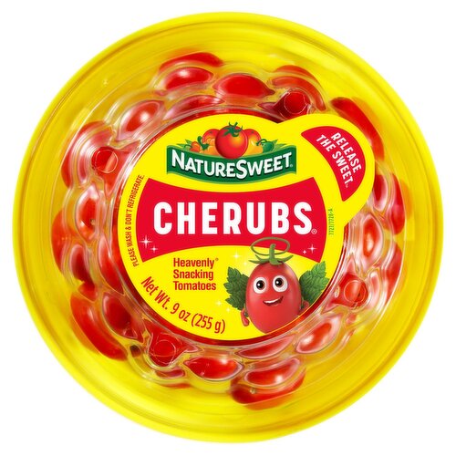 NatureSweet Cherubs Heavenly Red Grape Snacking Tomatoes, 9 oz