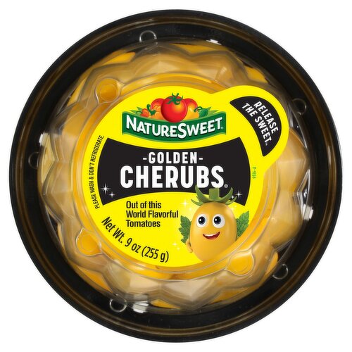 NatureSweet Golden Cherubs Grape Tomatoes, 9 oz