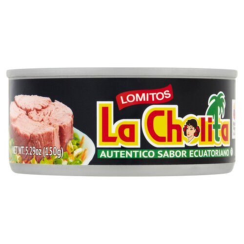 La Cholita Lomitos Solid Tuna in Soybean Oil, 5.29 oz