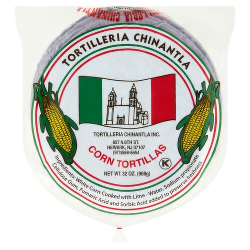 Tortilleria Chinantla Corn Tortillas, 32 oz