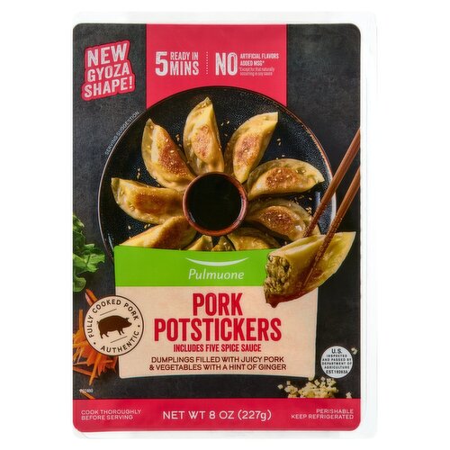Pulmuone Pork Potstickers, 8 oz