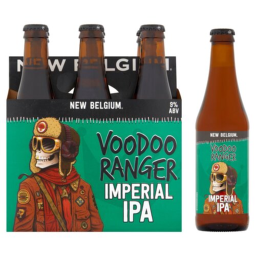 Voodoo Ranger Imperial IPA Beer, 6 count