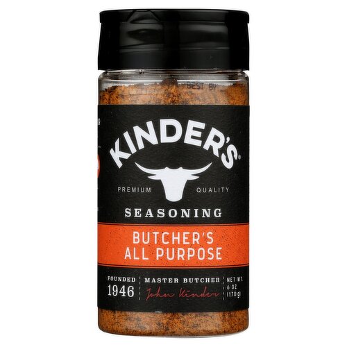 Kinder's Butcher's All Purpose Seasoning, 6 oz