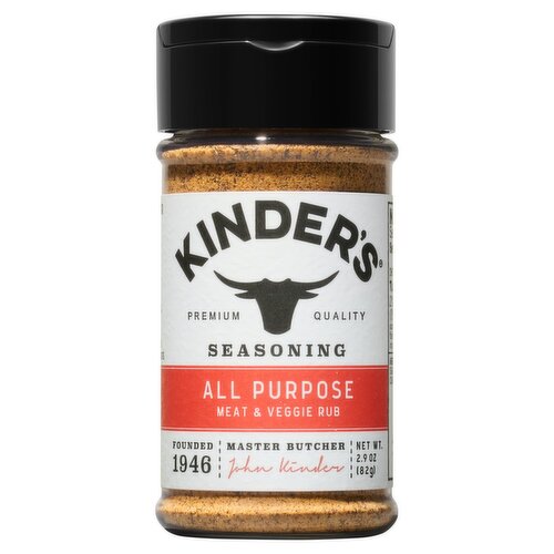 Kinder's All Purpose Meat & Veggie Rub Seasoning, 2.9 oz