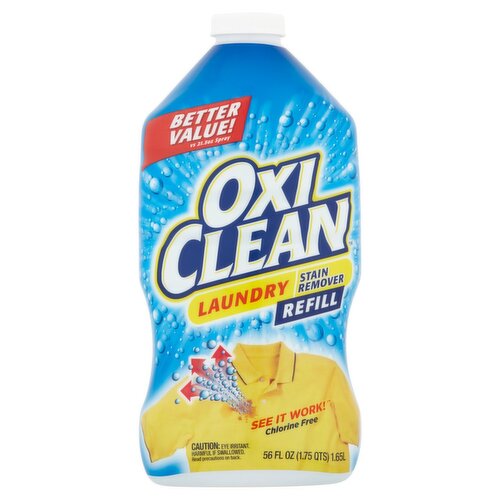 OxiClean Laundry Stain Remover Refill, 56 fl oz