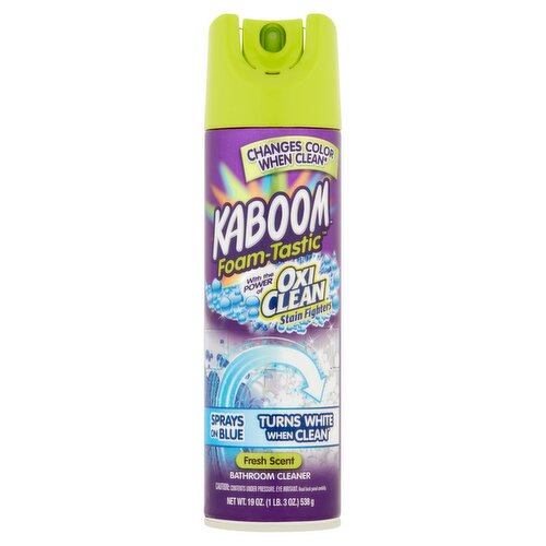 Kaboom Foam-Tastic Fresh Scent Bathroom Cleaner, 19 oz