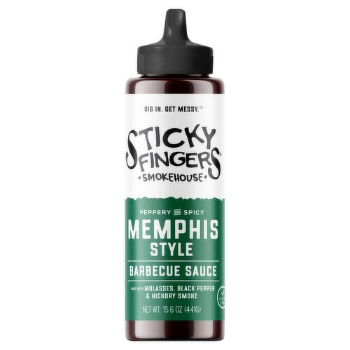 Stick Fingers Smokehouse Memphis Style Barbecue Sauce, 15.6 oz