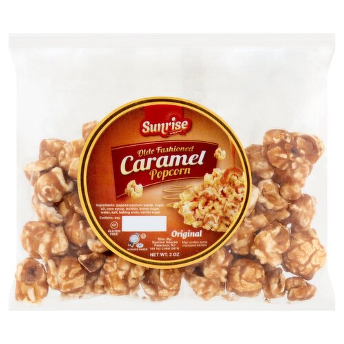 Sunrise Original Olde Fashioned Caramel Popcorn, 2 oz