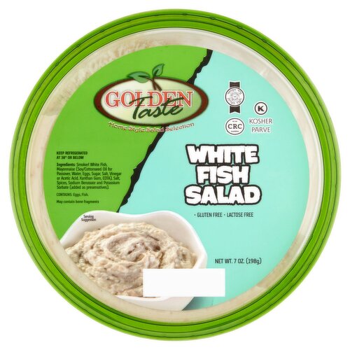 Golden Taste White Fish Salad, 7 oz