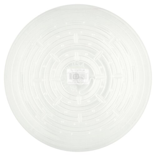 Curtis Wagner Plastics 8" Clear Saucer