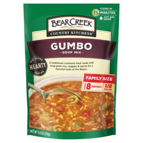 Bear Creek Country Kitchens Gumbo Soup Mix Family Size, 8.8 oz