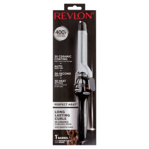 Revlon Perfect Heat 3x Ceramic 1" Barrel Curling Iron