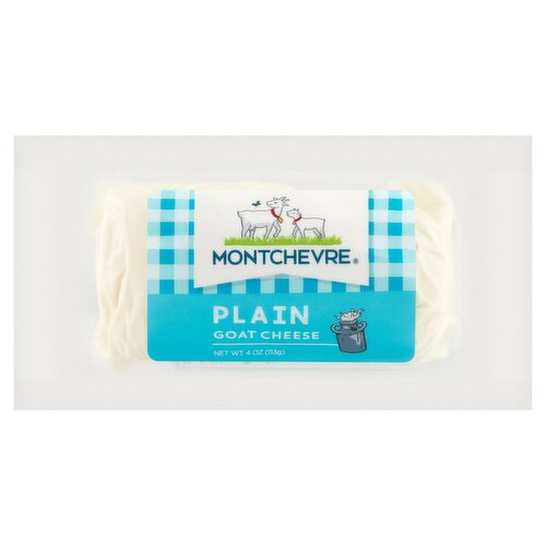 Montchevre Plain Goat Cheese, 4 oz