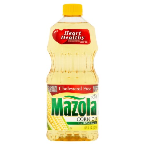 Mazola 100% Pure Corn Oil, 40 fl oz