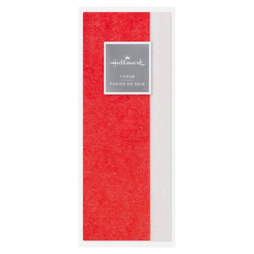 Hallmark Red and White Tissue Paper