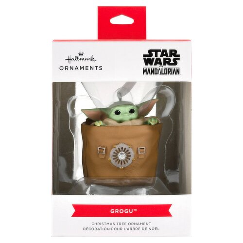 Hallmark Star Wars the Mandalorian Grogu Christmas Tree Ornament